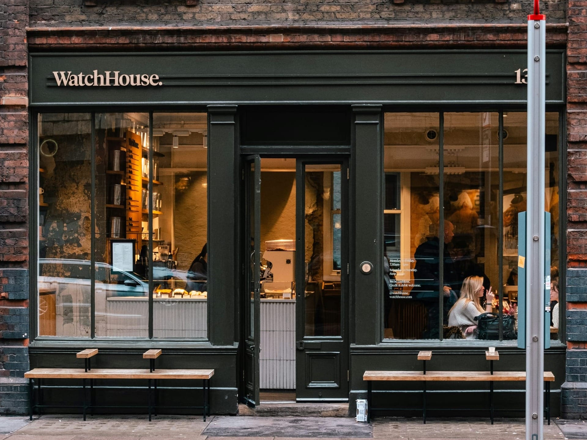 A WatchHouse venue in Spitalfields, London, UK