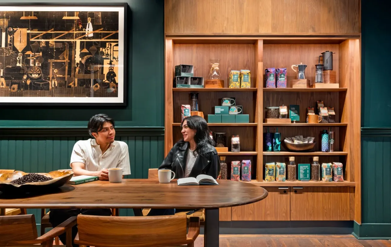 Starbucks unveils major store revamp prioritising longer visits