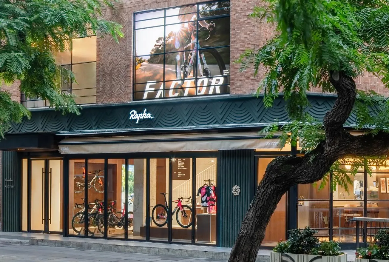 UK cycling apparel brand Rapha launches Clubhouse café concept in China