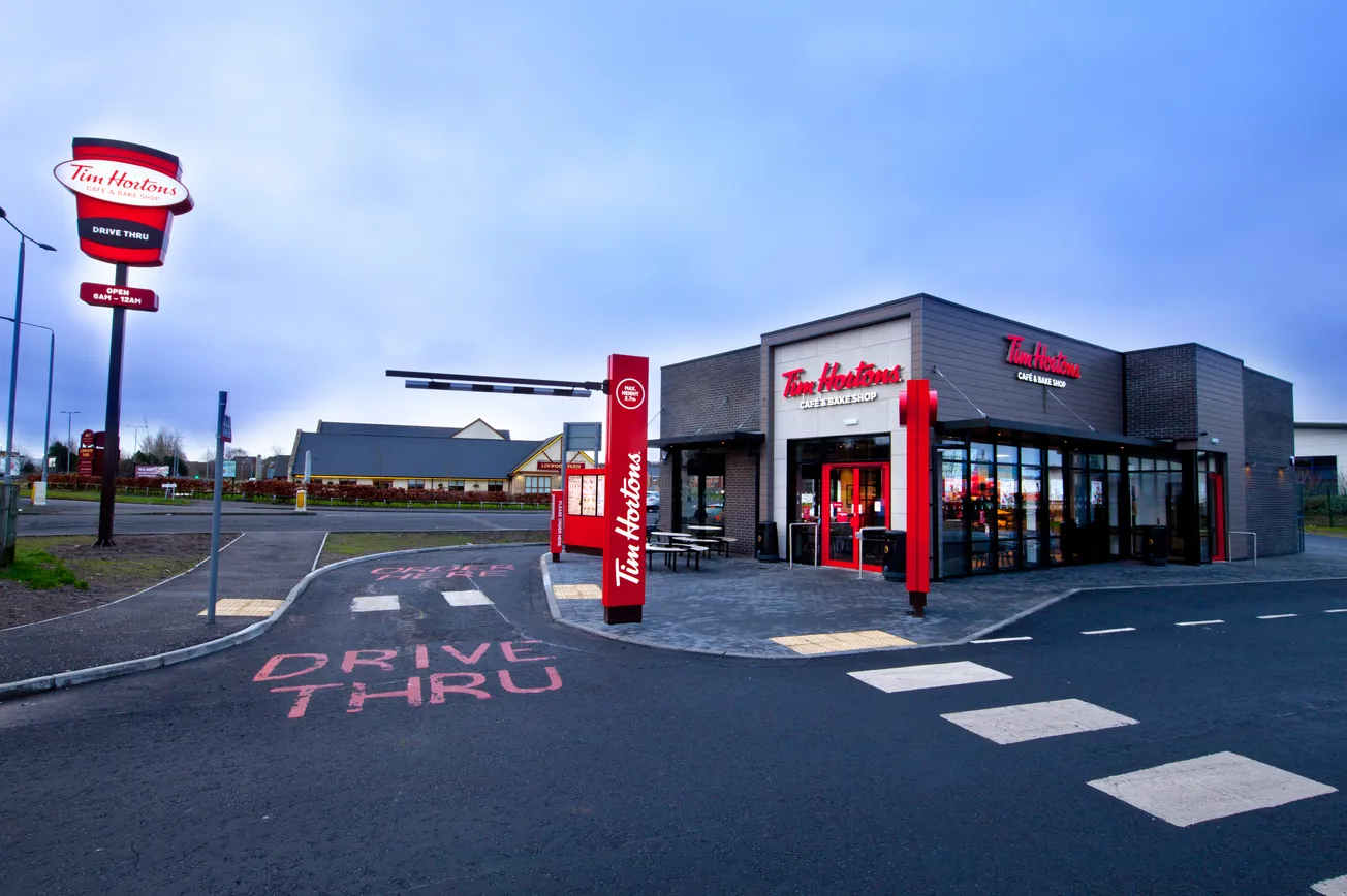 Tim Hortons has found its competitive niche in the UK