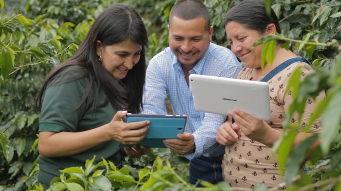 Farmer training app with coffee farmers in Guatemala.jpg