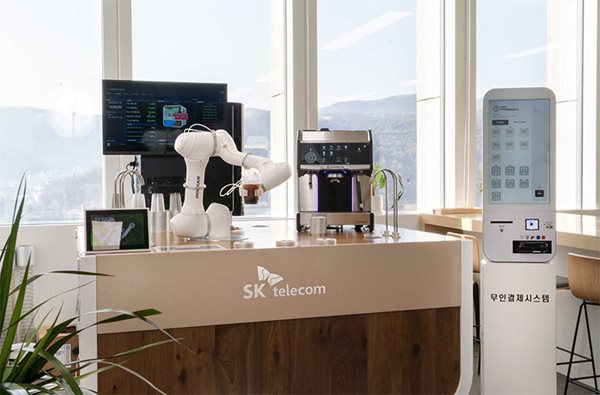 South Korea’s SK Telecom launches new ‘AI Barista Robot’ concept